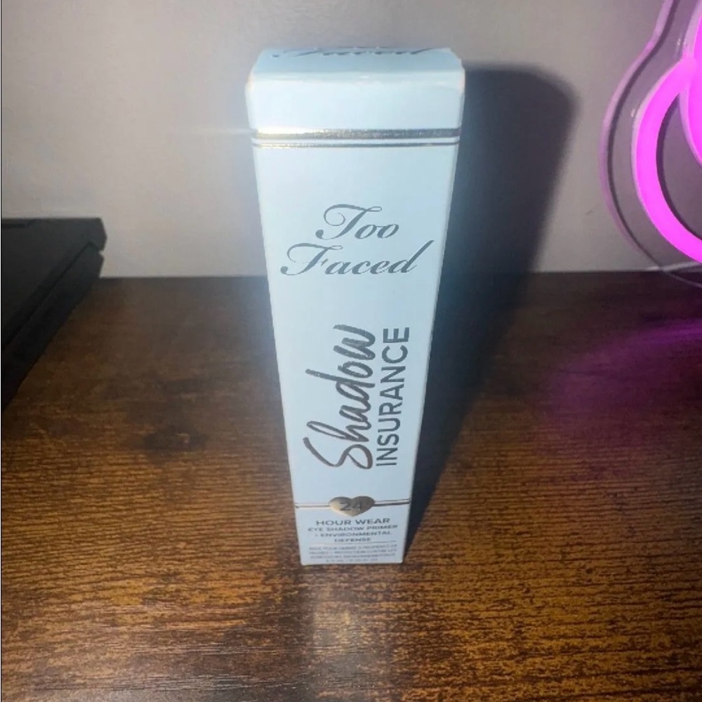 Too Faced Shadow Insurance in Light Blue Box